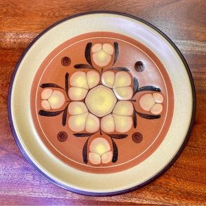 Noritake Folkstone 10" Safari 8501 Genuine Stoneware Japan Dinner Dining Plate